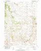 Casebier Hill Wyoming Historical topographic map, 1:24000 scale, 7.5 X 7.5 Minute, Year 1950