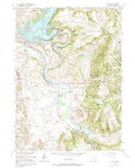 Cassa Wyoming Historical topographic map, 1:24000 scale, 7.5 X 7.5 Minute, Year 1961