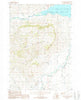 Castle Rock Creek Wyoming Historical topographic map, 1:24000 scale, 7.5 X 7.5 Minute, Year 1987