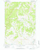 Castle Rock Wyoming Historical topographic map, 1:24000 scale, 7.5 X 7.5 Minute, Year 1967