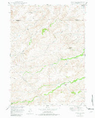 Cedar Hill Wyoming Historical topographic map, 1:24000 scale, 7.5 X 7.5 Minute, Year 1949