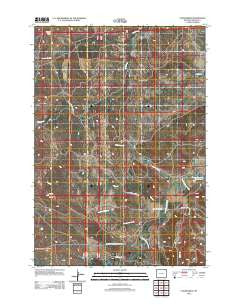 Cedar Ridge Wyoming Historical topographic map, 1:24000 scale, 7.5 X 7.5 Minute, Year 2012