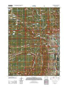 Centennial Wyoming Historical topographic map, 1:24000 scale, 7.5 X 7.5 Minute, Year 2012