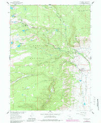 Centennial Wyoming Historical topographic map, 1:24000 scale, 7.5 X 7.5 Minute, Year 1961