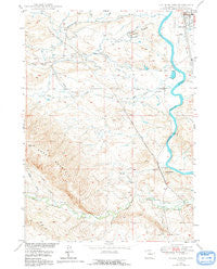 Chalk Buttes Wyoming Historical topographic map, 1:24000 scale, 7.5 X 7.5 Minute, Year 1949