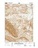 Chalk Buttes Wyoming Current topographic map, 1:24000 scale, 7.5 X 7.5 Minute, Year 2015