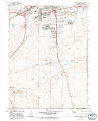 Cheyenne South Wyoming Historical topographic map, 1:24000 scale, 7.5 X 7.5 Minute, Year 1994