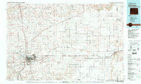 Cheyenne Wyoming Historical topographic map, 1:100000 scale, 30 X 60 Minute, Year 1981