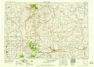 Cheyenne Wyoming Historical topographic map, 1:250000 scale, 1 X 2 Degree, Year 1958