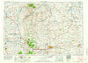 Cheyenne Wyoming Historical topographic map, 1:250000 scale, 1 X 2 Degree, Year 1954