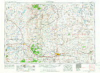 Cheyenne Wyoming Historical topographic map, 1:250000 scale, 1 X 2 Degree, Year 1954