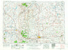 Cheyenne Wyoming Historical topographic map, 1:250000 scale, 1 X 2 Degree, Year 1954