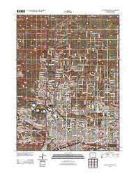 Cheyenne North Wyoming Historical topographic map, 1:24000 scale, 7.5 X 7.5 Minute, Year 2012
