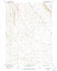 Chicken Creek West Wyoming Historical topographic map, 1:24000 scale, 7.5 X 7.5 Minute, Year 1968