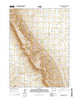 Chicken Creek East Wyoming Current topographic map, 1:24000 scale, 7.5 X 7.5 Minute, Year 2015