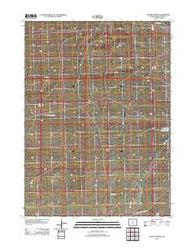 Chicken Spring Wyoming Historical topographic map, 1:24000 scale, 7.5 X 7.5 Minute, Year 2012