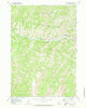Chimney Rock Wyoming Historical topographic map, 1:24000 scale, 7.5 X 7.5 Minute, Year 1970