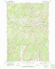Chimney Rock Wyoming Historical topographic map, 1:24000 scale, 7.5 X 7.5 Minute, Year 1970