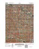 Chimney Gulch Wyoming Historical topographic map, 1:24000 scale, 7.5 X 7.5 Minute, Year 2012