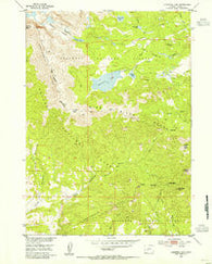 Christina Lake Wyoming Historical topographic map, 1:24000 scale, 7.5 X 7.5 Minute, Year 1953