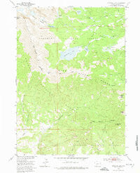Christina Lake Wyoming Historical topographic map, 1:24000 scale, 7.5 X 7.5 Minute, Year 1953