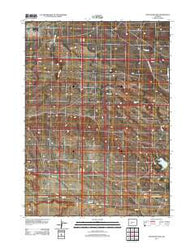 Circle Bar Lake Wyoming Historical topographic map, 1:24000 scale, 7.5 X 7.5 Minute, Year 2012