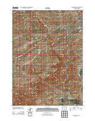 Clarkson Hill Wyoming Historical topographic map, 1:24000 scale, 7.5 X 7.5 Minute, Year 2012