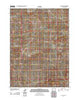 Clay Buttes Wyoming Historical topographic map, 1:24000 scale, 7.5 X 7.5 Minute, Year 2012