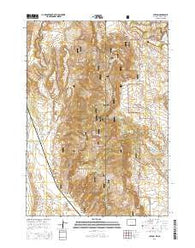 Clifton Wyoming Current topographic map, 1:24000 scale, 7.5 X 7.5 Minute, Year 2015