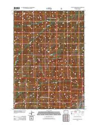 Clouds Home Peak Wyoming Historical topographic map, 1:24000 scale, 7.5 X 7.5 Minute, Year 2012
