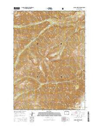 Clouds Home Peak Wyoming Current topographic map, 1:24000 scale, 7.5 X 7.5 Minute, Year 2015