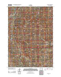 Coal Hill Wyoming Historical topographic map, 1:24000 scale, 7.5 X 7.5 Minute, Year 2012