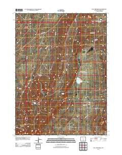 Coal Mine Ridge Wyoming Historical topographic map, 1:24000 scale, 7.5 X 7.5 Minute, Year 2012