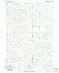 Coffee Flats South Dakota Historical topographic map, 1:24000 scale, 7.5 X 7.5 Minute, Year 1978
