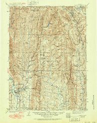 Cokeville Wyoming Historical topographic map, 1:125000 scale, 30 X 30 Minute, Year 1942