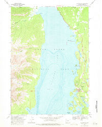 Colter Bay Wyoming Historical topographic map, 1:24000 scale, 7.5 X 7.5 Minute, Year 1968
