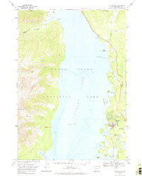 Colter Bay Wyoming Historical topographic map, 1:24000 scale, 7.5 X 7.5 Minute, Year 1968