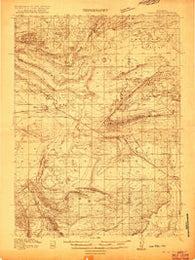 Como Ridge Wyoming Historical topographic map, 1:48000 scale, 15 X 15 Minute, Year 1915