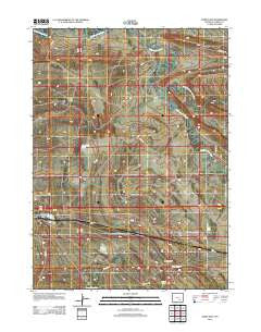 Como East Wyoming Historical topographic map, 1:24000 scale, 7.5 X 7.5 Minute, Year 2012