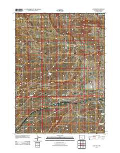 Como West Wyoming Historical topographic map, 1:24000 scale, 7.5 X 7.5 Minute, Year 2012