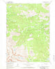 Cony Mountain Wyoming Historical topographic map, 1:24000 scale, 7.5 X 7.5 Minute, Year 1953