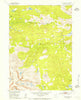 Cony Mountain Wyoming Historical topographic map, 1:24000 scale, 7.5 X 7.5 Minute, Year 1953