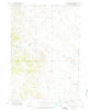 Coon Track Creek Wyoming Historical topographic map, 1:24000 scale, 7.5 X 7.5 Minute, Year 1971