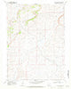 Cooper Ridge NE Wyoming Historical topographic map, 1:24000 scale, 7.5 X 7.5 Minute, Year 1968