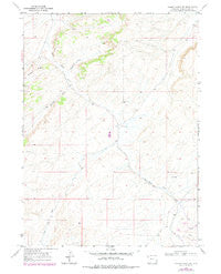 Cooper Ridge NE Wyoming Historical topographic map, 1:24000 scale, 7.5 X 7.5 Minute, Year 1968