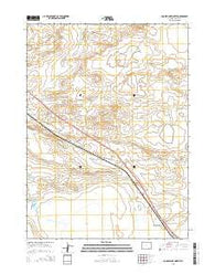 Cooper Lake North Wyoming Current topographic map, 1:24000 scale, 7.5 X 7.5 Minute, Year 2015