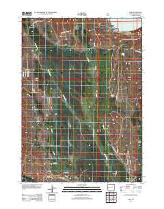 Cora Wyoming Historical topographic map, 1:24000 scale, 7.5 X 7.5 Minute, Year 2012