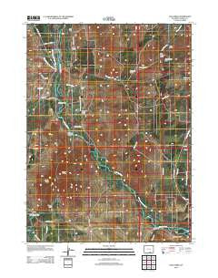 Cow Creek Wyoming Historical topographic map, 1:24000 scale, 7.5 X 7.5 Minute, Year 2012