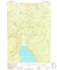 Craig Pass Wyoming Historical topographic map, 1:24000 scale, 7.5 X 7.5 Minute, Year 1986