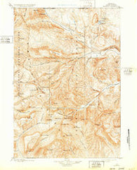 Crandall Wyoming Historical topographic map, 1:125000 scale, 30 X 30 Minute, Year 1899
